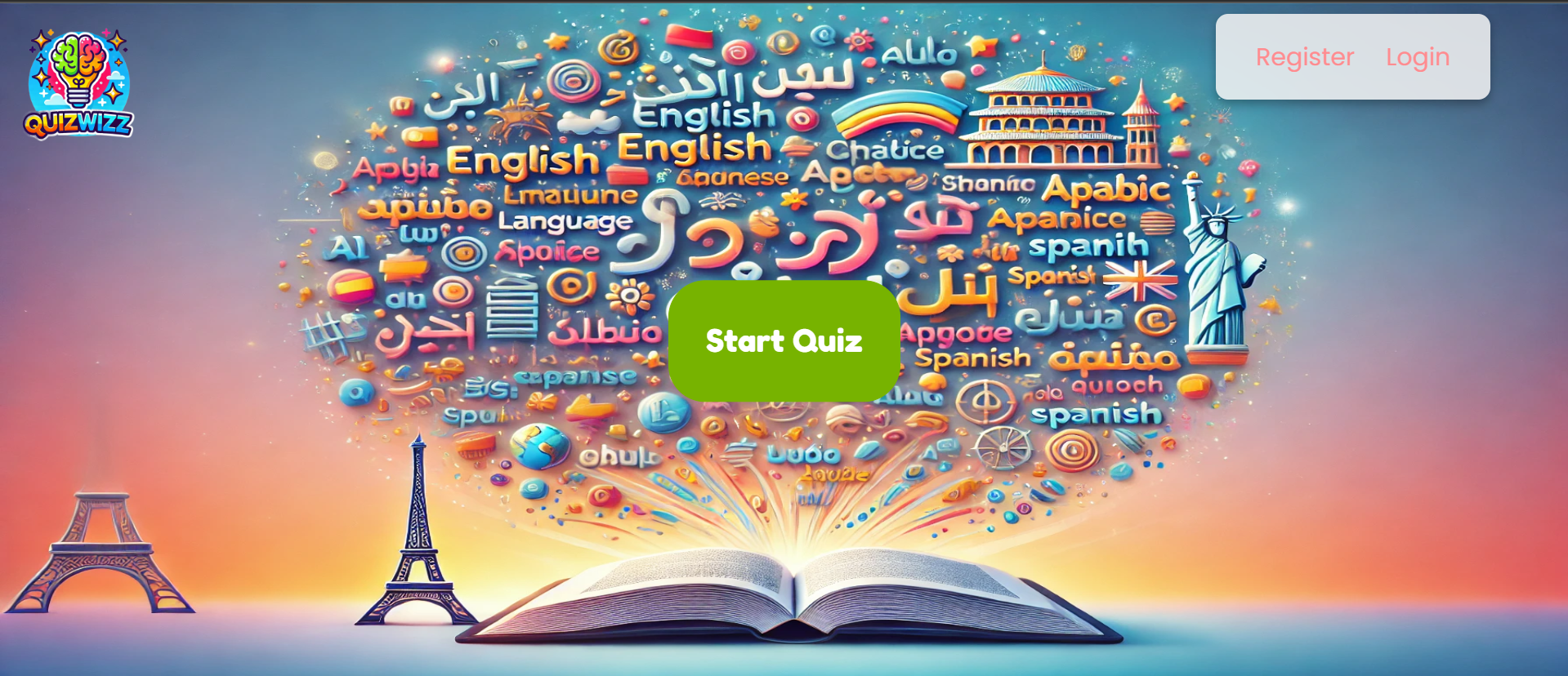 German language quiz project